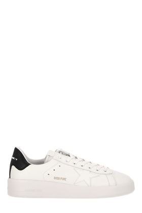 White leather Pure lace-up sneakers Golden Goose | GMF00197F00053710283